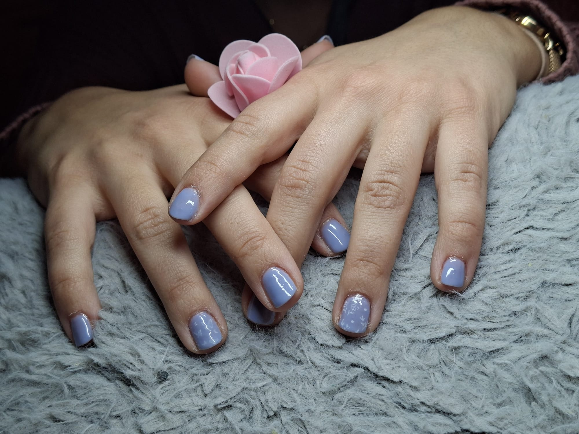 Shellac in zartem Lavendel